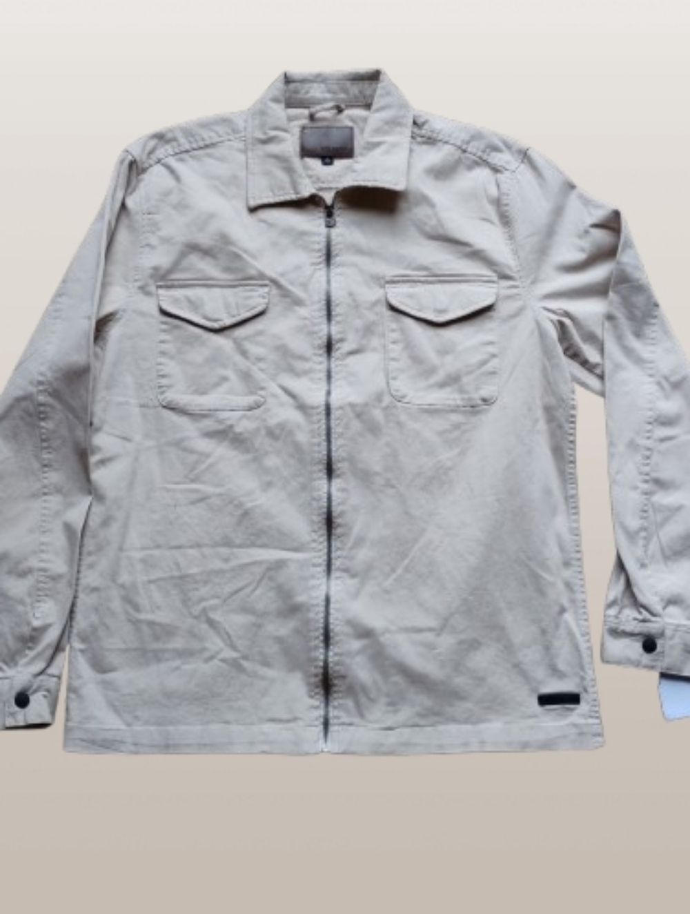 New Civil Society Utility Jacket Beige Size M.
